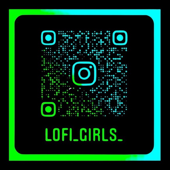 Lofi Girls BFF Y2K Blue Holographic Foil Premium Vinyl Custom Design Shirt - Picture 4 of 5